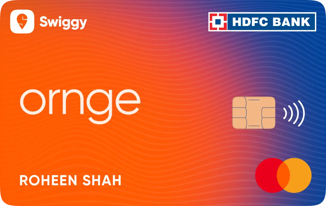 Image of Swiggy Ornge HDFC Bank Credit Card